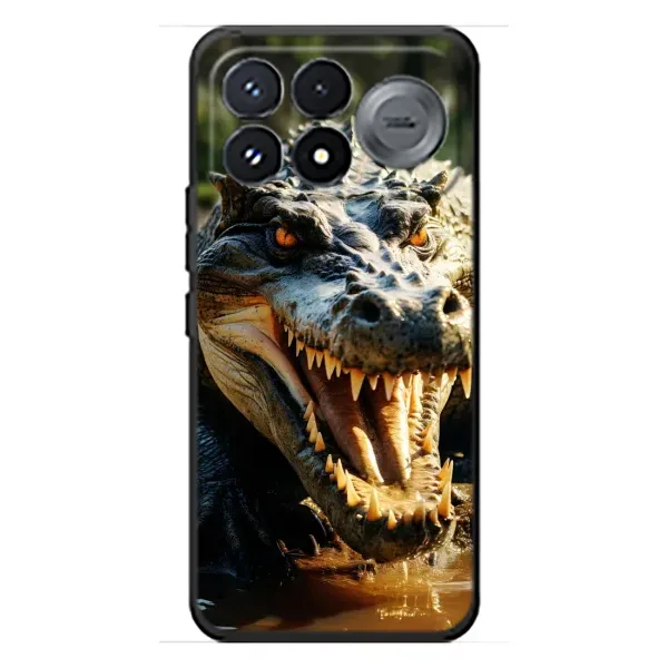 Чехол с принтом «Опасный крокодил» для Xiaomi Poco F9 Pro