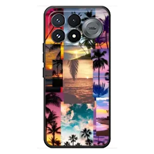 Силиконовый чехол с КАРТИНКАМИ лето для Xiaomi Poco F9 Pro (AlphaPrint) (Летний отпуск)