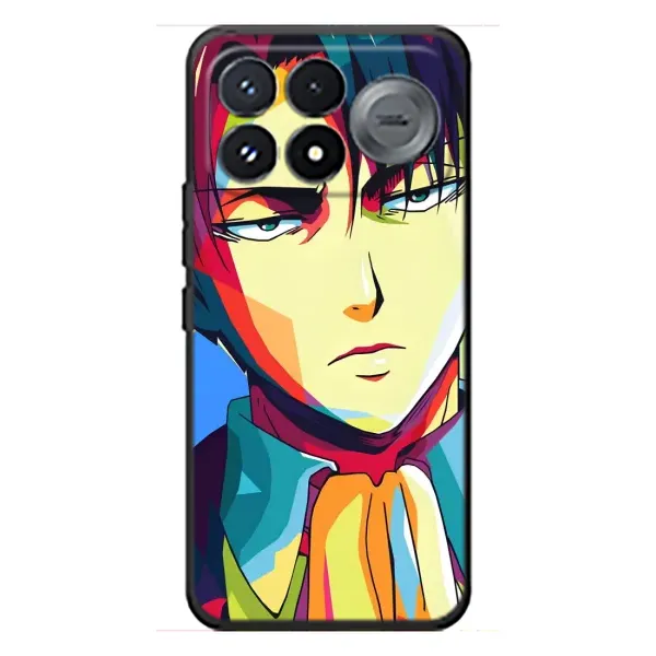 Чехол с принтом «Леви Аккерман» для Xiaomi Poco F9 Pro