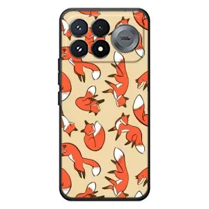 Чехлы с картинкой Лисички для Xiaomi Poco F9 Pro (VPrint) (Лисички)