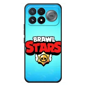 Чехлы Brawl Stars для Xiaomi Poco F9 Pro (AlphaPrint) (Лого Бравл Старс)