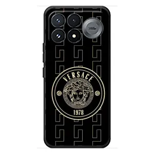 Чохли VERSACE для Сяомі Поко Ф9 Про (PREMIUMPrint) (Лого Версаче)