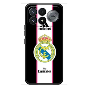 Чехол для Xiaomi Poco F9 Pro с принтом Реал Мадрид (Лого Real Madrid)