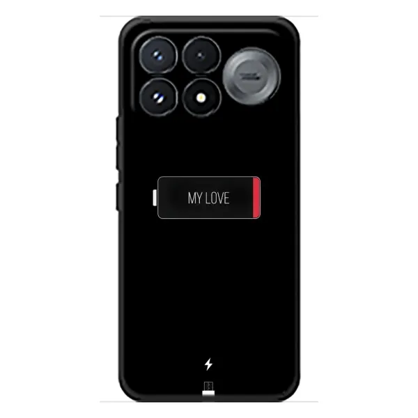 Чехол с принтом «Love battery» для Xiaomi Poco F9 Pro