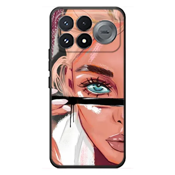Чохол з принтом «Макіяж» для Xiaomi Poco F9 Pro