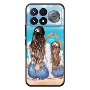 Чохол з друком для Xiaomi Poco F9 Pro - (Мама з дитинкою) (AlphaPrint)