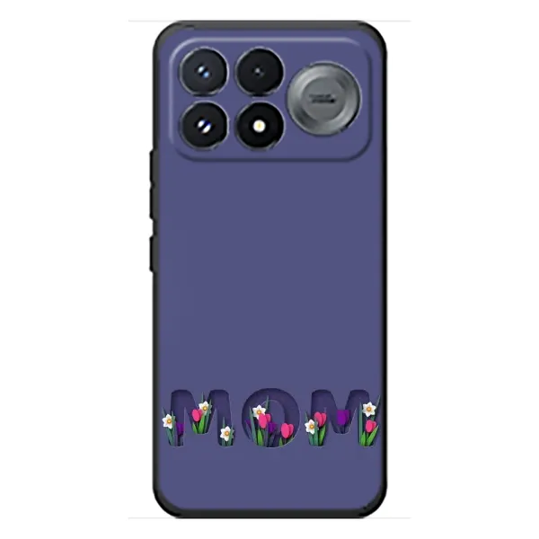 Чохол з принтом «Мама в квітах» для Xiaomi Poco F9 Pro