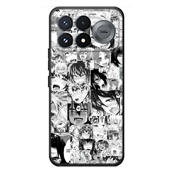 Чехол с принтом «Ahegao manga» для Xiaomi Poco F9 Pro