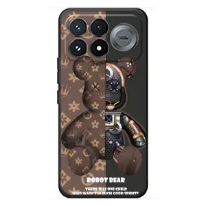 Круті Чохли Луі Віттон для Xiaomi Poco F9 Pro (AlphaPrint) (Ведмідь Луі Вітон)