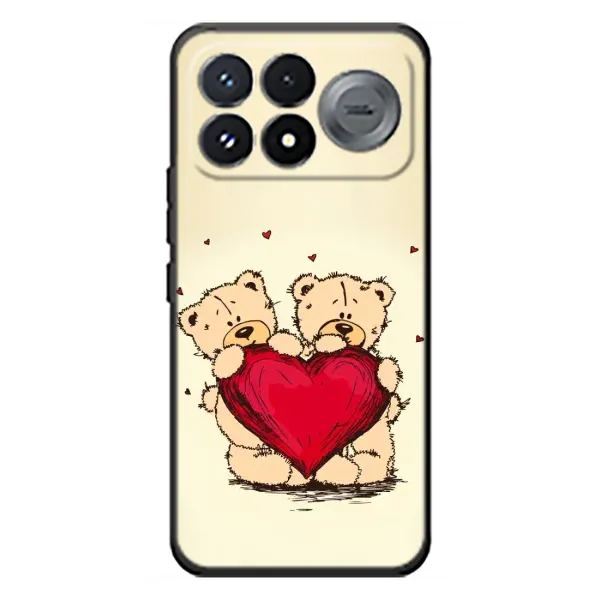 Чехол с принтом «Медвежонки» для Xiaomi Poco F9 Pro