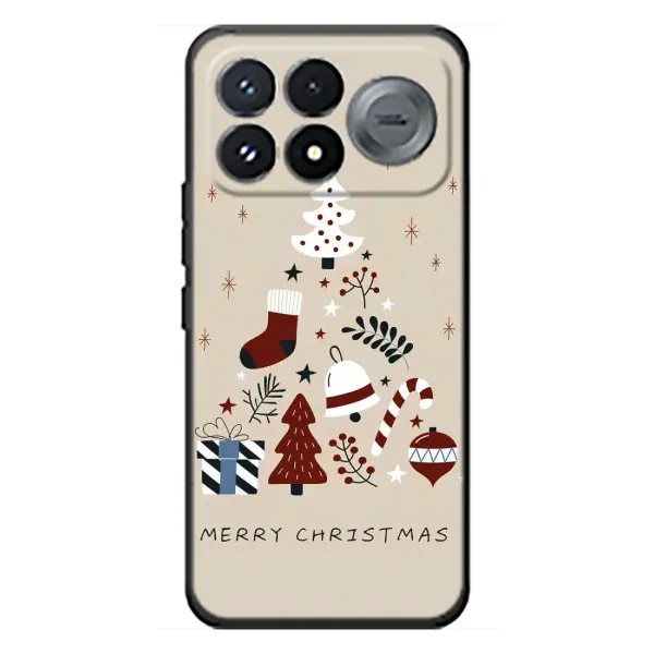 Чехол с принтом «Merry Christmas» для Xiaomi Poco F9 Pro