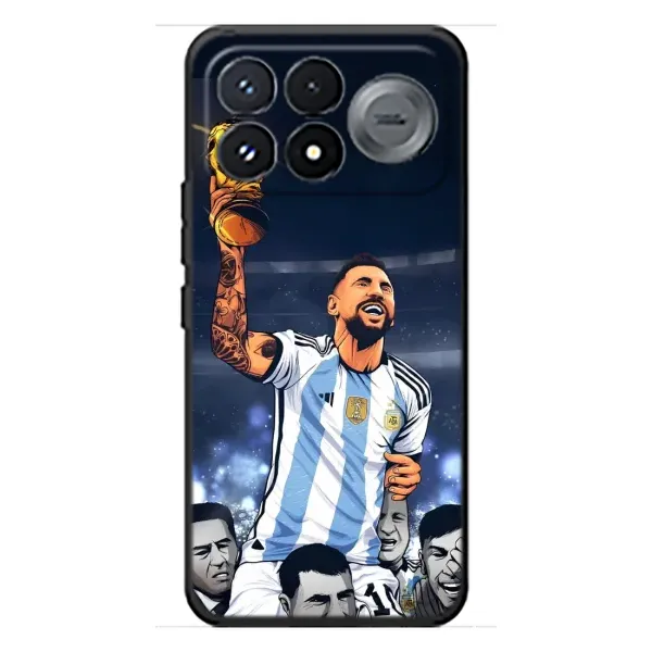 Чохол з принтом «Мессі з кубком» для Xiaomi Poco F9 Pro