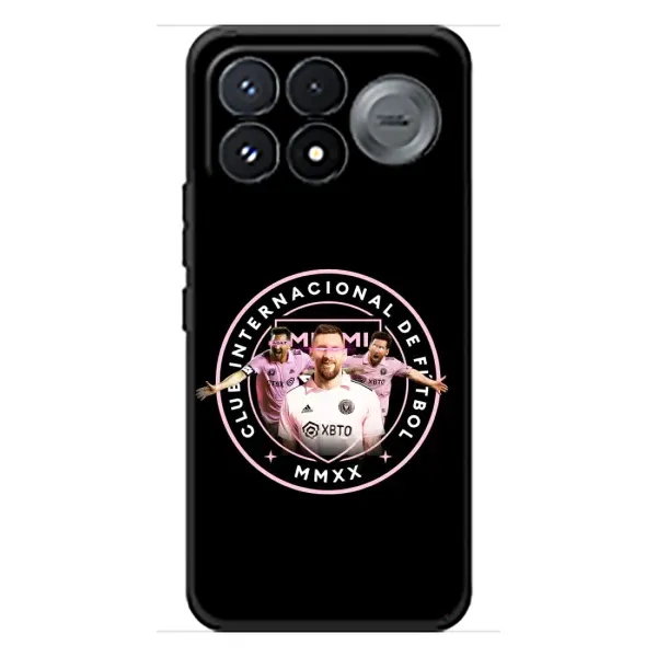 Чехол с принтом «Месси в лого» для Xiaomi Poco F9 Pro