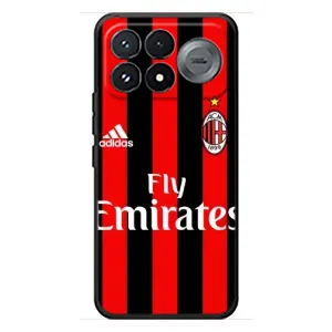 Чехлы для Xiaomi Poco F9 Pro (VPrint) - Футбольные клубы (Milan)