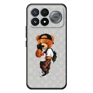 Бренднові Чохли для Xiaomi Poco F9 Pro - (PREMIUMPrint) (Ведмедик Луі)