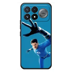 Чохол з принтом Фантастична четвірка для Xiaomi Poco F9 Pro (Містер Фантастік супергерой)