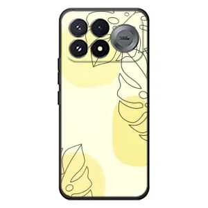Чехол с принтом «Желтая монстера арт» для Xiaomi Poco F9 Pro