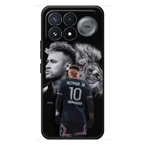 Чехол Неймар для Xiaomi Poco F9 Pro (AlphaPrint) (Неймар Лев)