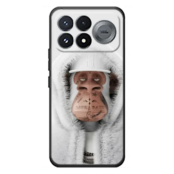 Чехол с принтом «обезьяна NFT в тату» для Xiaomi Poco F9 Pro