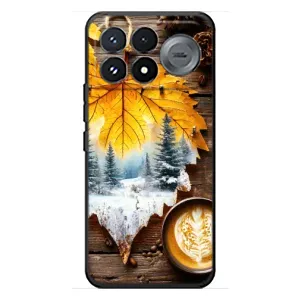 Чохол з принтом «Осінньо-зимова кава» для Xiaomi Poco F9 Pro
