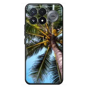 Силиконовый чехол с КАРТИНКАМИ лето для Xiaomi Poco F9 Pro (AlphaPrint) (Пальма)