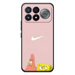 Чохол з принтом «Патрік і Губка» для Xiaomi Poco F9 Pro