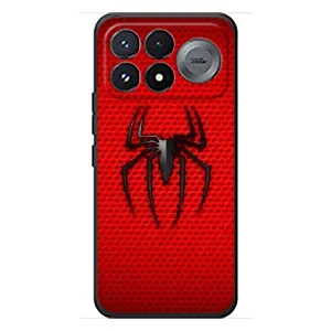 Чохол з людиною павуком для Xiaomi Poco F9 Pro - (AlphaPrint) (Павук Марвел)