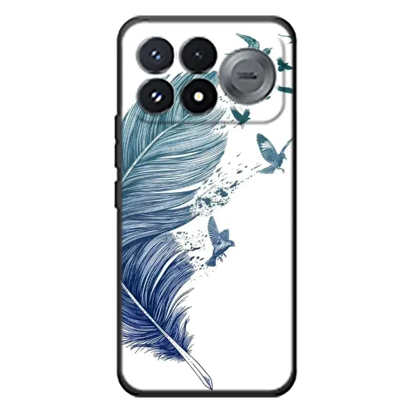 Чохол з принтом «Перо» для Xiaomi Poco F9 Pro