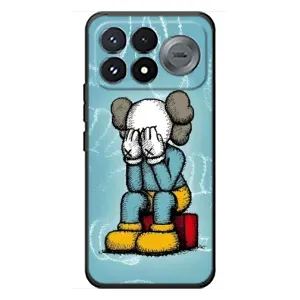 Чехлы для Xiaomi Poco F9 Pro - Bearbrick Louis Vuitton (PREMIUMPrint) (Плач Bearbrick)