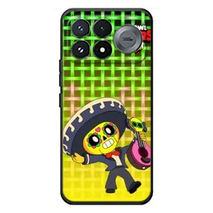 Чехлы Brawl Stars для Xiaomi Poco F9 Pro (AlphaPrint) (Поко в самбреро)
