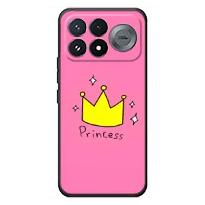 Чехол с картинкой (Стильные) для Сяоми Поко Ф9 Про - (AlphaPrint) (Princess)