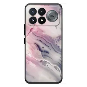 Мраморный чехол на Xiaomi Poco F9 Pro (VPrint) (Пурпурный Мрамор)