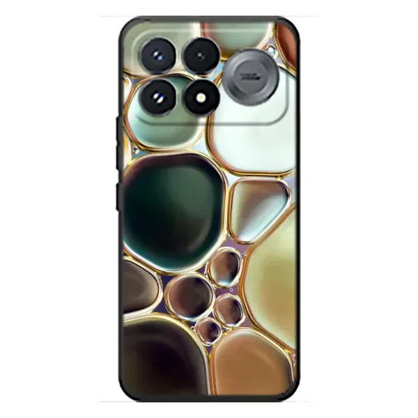 Чохол з принтом «Радужний Мрамор» для Xiaomi Poco F9 Pro