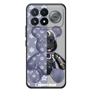 Круті Чохли Луі Віттон для Xiaomi Poco F9 Pro (AlphaPrint) (Робот Медведик)
