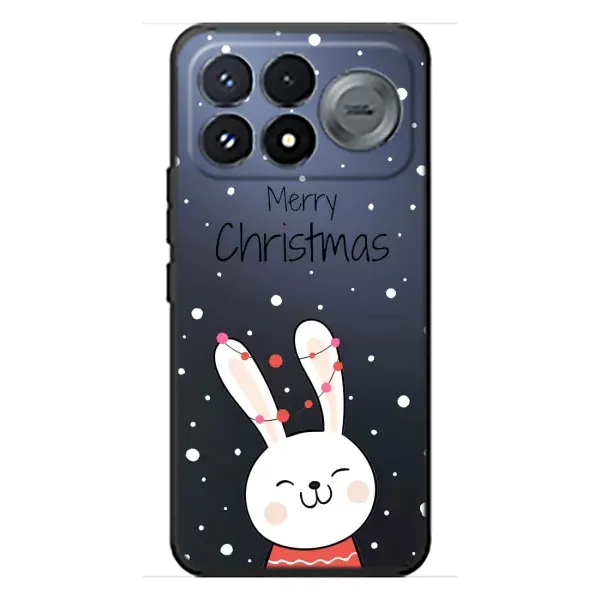 Чохол з принтом «Різдвяний заєць» для Xiaomi Poco F9 Pro