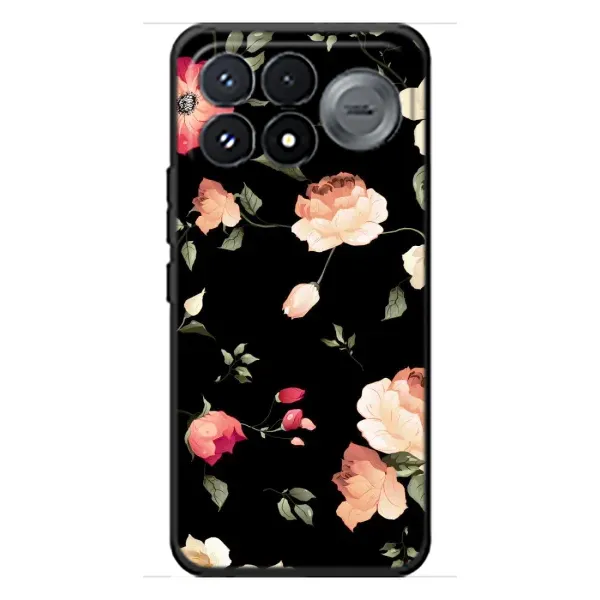 Чохол з принтом «Трояндочки» для Xiaomi Poco F9 Pro