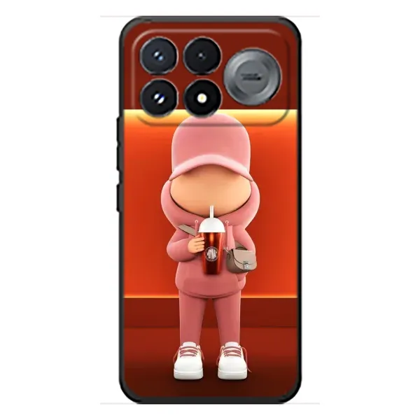 Чохол з принтом «З Кавою» для Xiaomi Poco F9 Pro