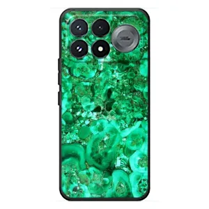 Мраморный чехол на Xiaomi Poco F9 Pro (VPrint) (Салатный Мрамор)