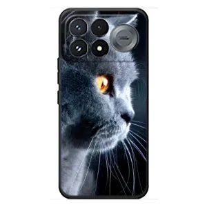 Чехлы с Котиками для Xiaomi Poco F9 Pro (VPrint) (Серый Кот)