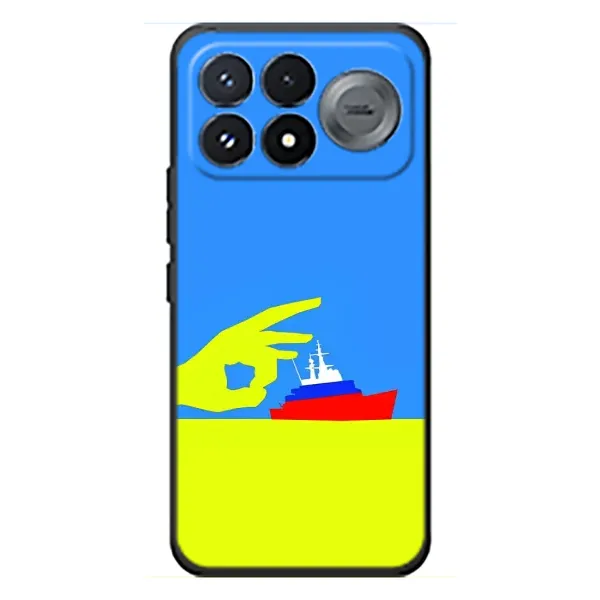 Чохол з принтом «Щелбан кораблю» для Xiaomi Poco F9 Pro