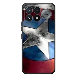 Чехол с принтом «Щит Капитана Америки» для Xiaomi Poco F9 Pro