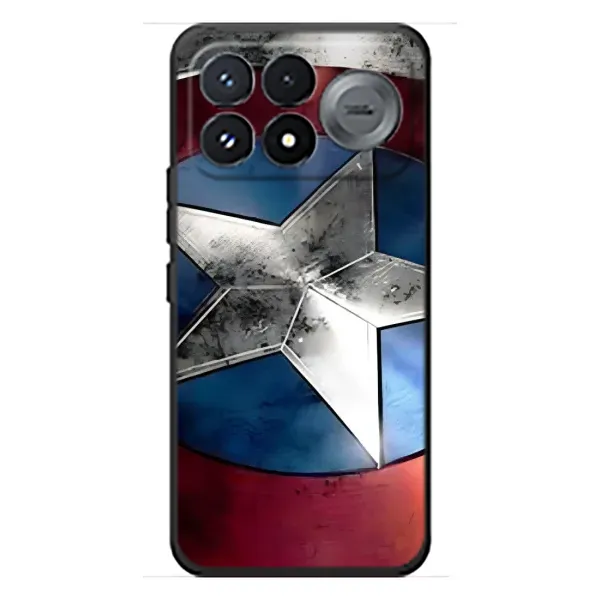 Чехол с принтом «Щит Капитана Америки» для Xiaomi Poco F9 Pro