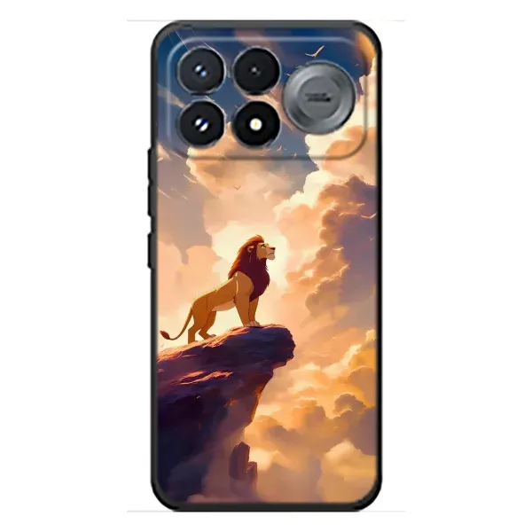 Чохол з принтом «Сімба на скелі» для Xiaomi Poco F9 Pro