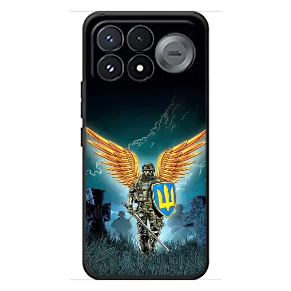 Чехол с принтом «Солдат ЗСУ» для Xiaomi Poco F9 Pro