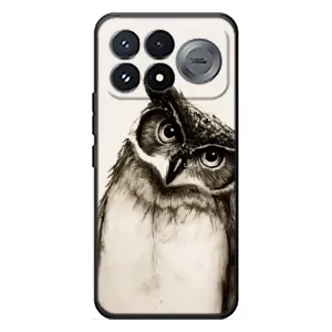 Чехол с птицами на Xiaomi Poco F9 Pro (VPrint) (Сова)