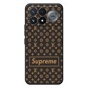 Чехол для Xiaomi Poco F9 Pro с картинкой Supreme (AlphaPrint) (Supreme LV)