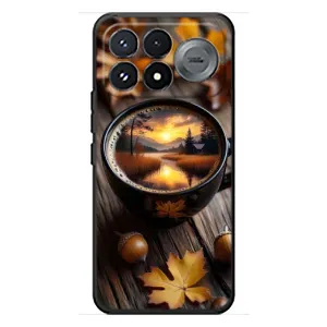 Чохол з принтом «Темна кава» для Xiaomi Poco F9 Pro