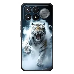 Чехол с принтом «Белый тигр в дыму» для Xiaomi Poco F9 Pro