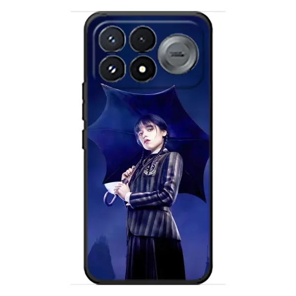 Чехол с принтом «Уэнздей с зонтом» для Xiaomi Poco F9 Pro