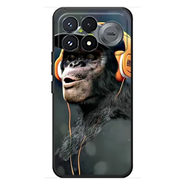 Чохол з принтом «В навушниках» для Xiaomi Poco F9 Pro